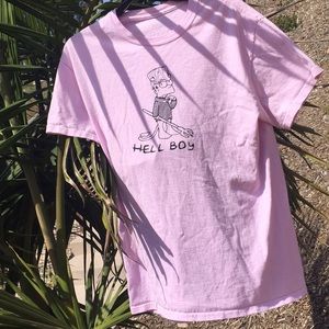 Hell boy Lil Peep shirt